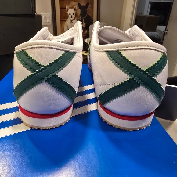 Adidas Italia 70s White Collegiate Green Red Gum Men's Size 10 JS1325 Shoes NEW - Picture 6 of 16